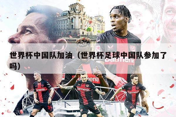 世界杯中国队加油（世界杯足球中国队参加了吗）