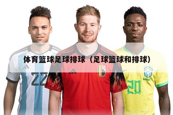 体育篮球足球排球（足球篮球和排球）