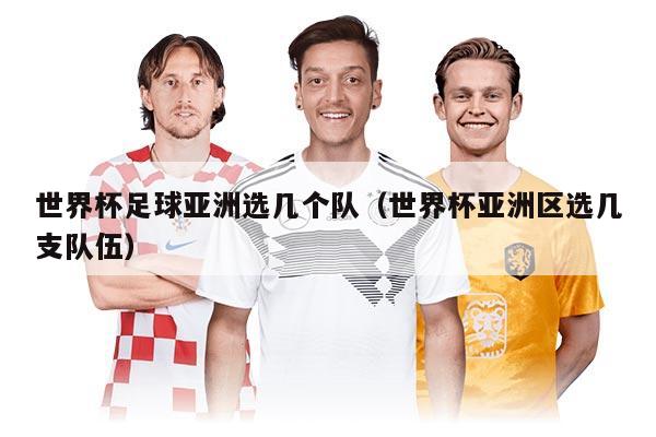 世界杯足球亚洲选几个队（世界杯亚洲区选几支队伍）