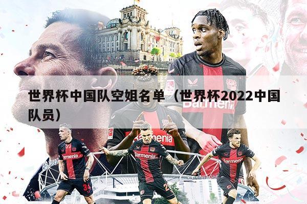 世界杯中国队空姐名单（世界杯2022中国队员）